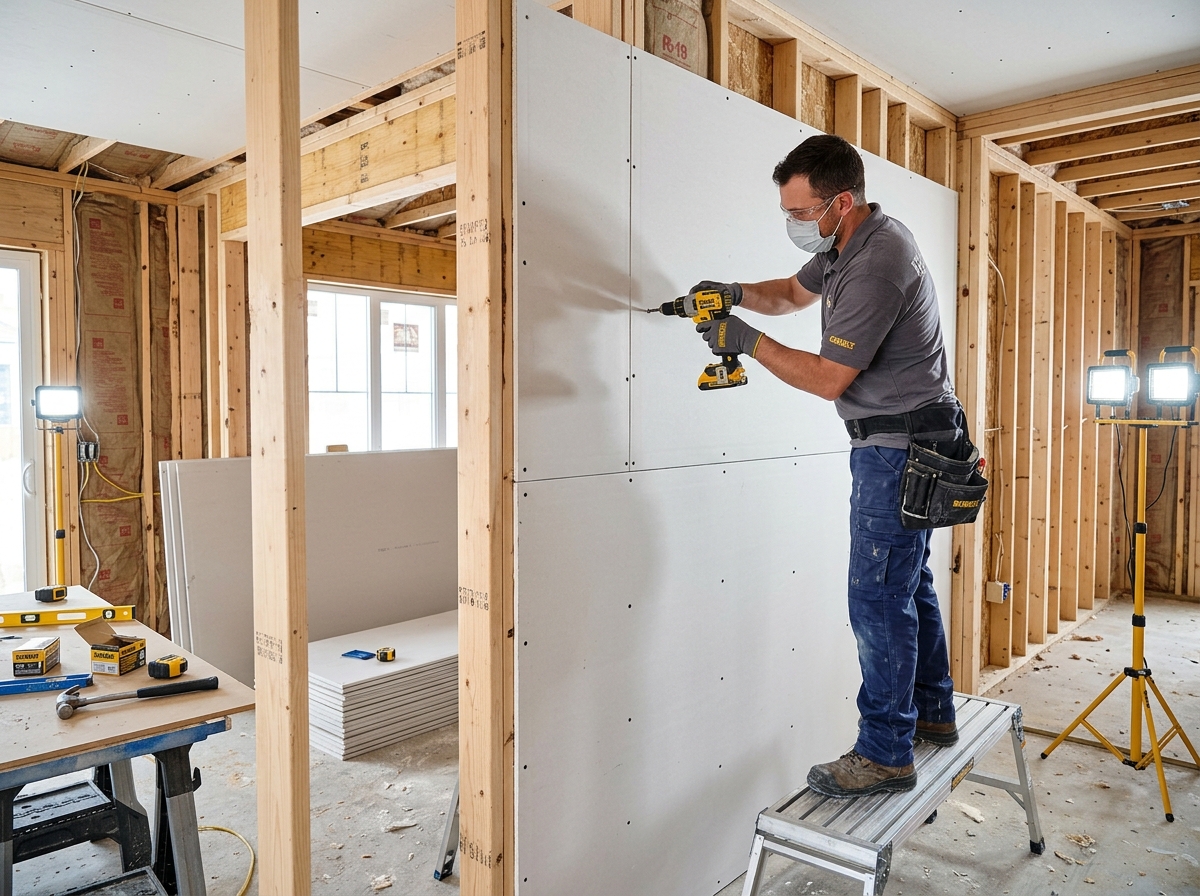 Drywall installation